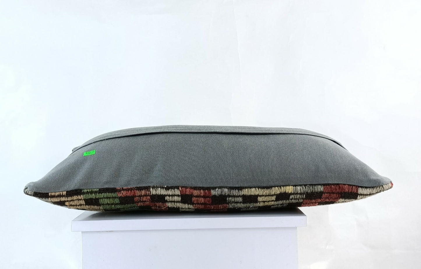 Kilim Pillow Cover 12x24 Handmade Turkish Traditional Oushak Lumbar Cushion E934