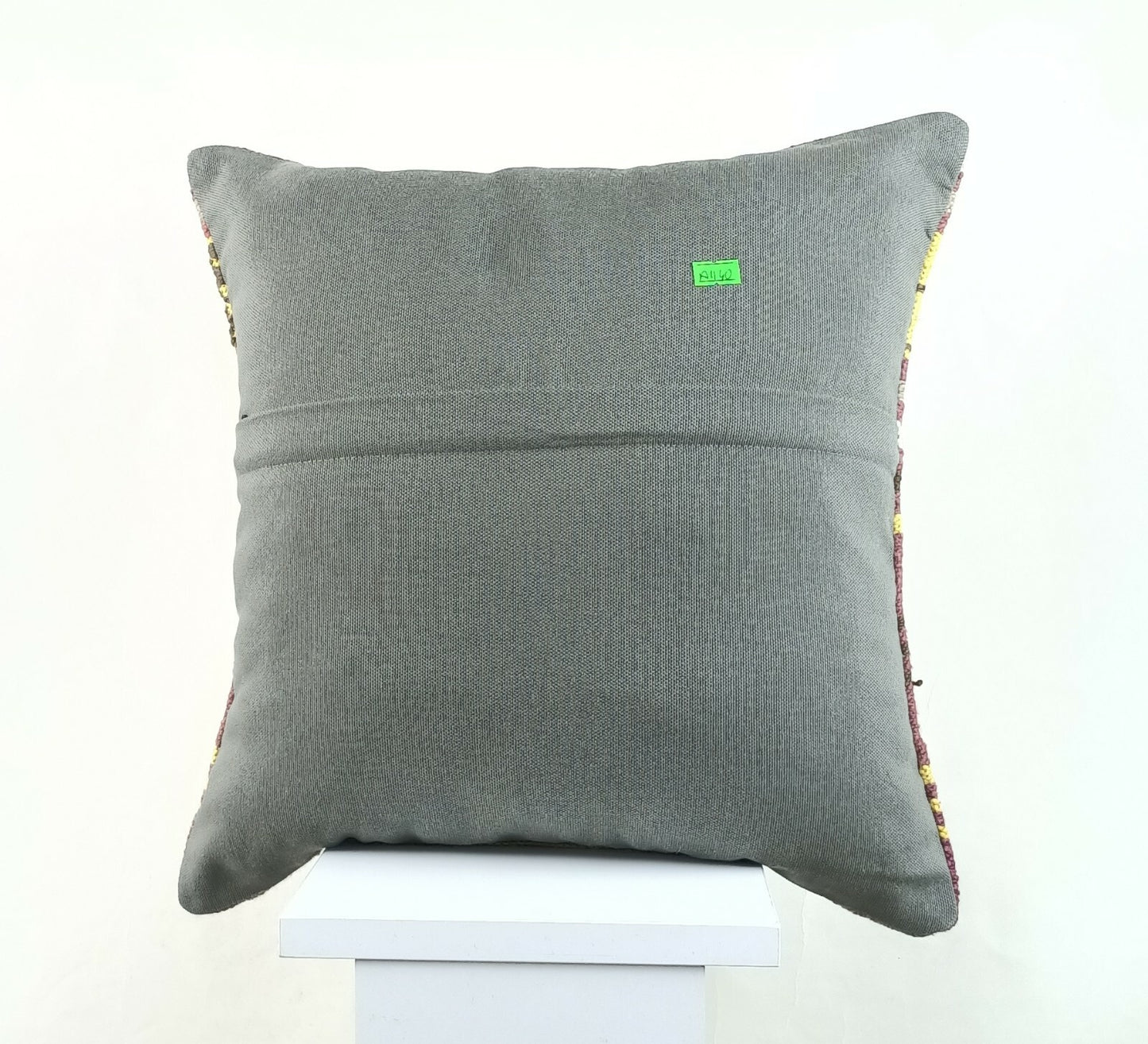 Kilim Pillow Cover 16x16 Oriental Traditional Handmade Bohemian Cushion A1140