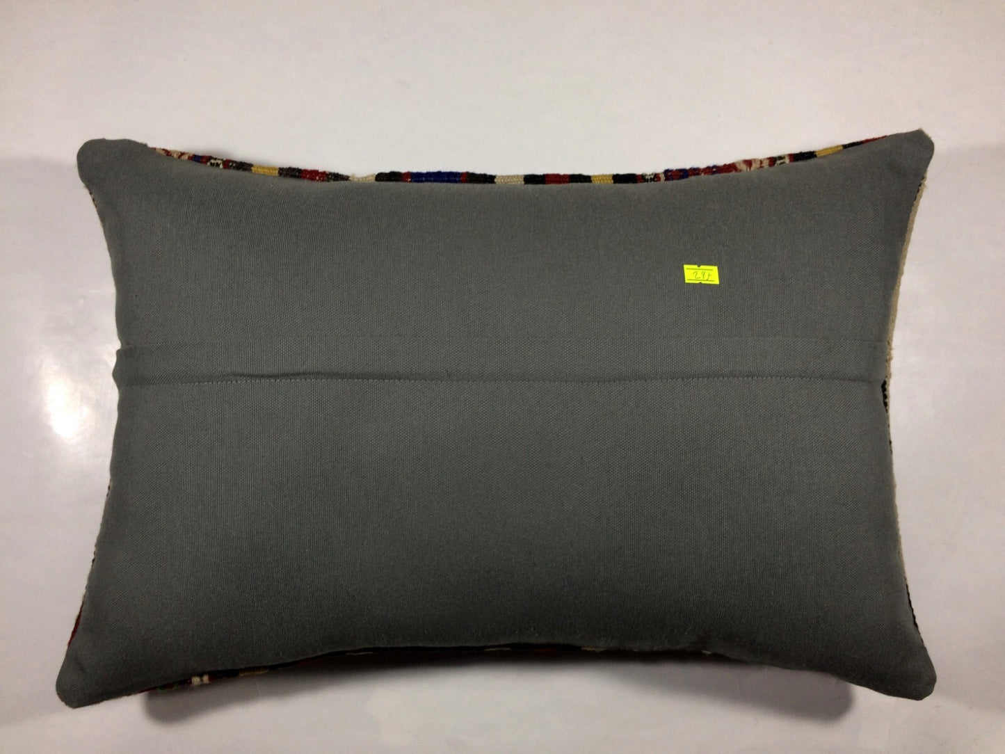 Kilim Pillow Cover 16x24 Tribal Vintage Turkish Carpet Lumbar Pillow Cover 297