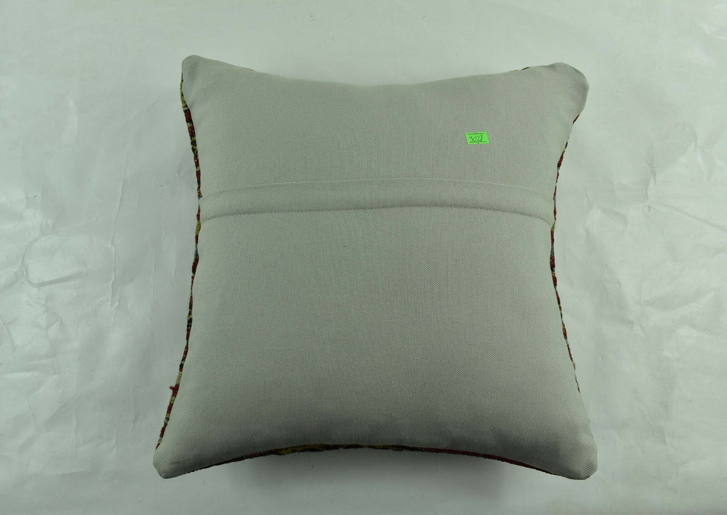 18"x18" Kilim Pillow Cover Handmade Turkish Vintage Cushion Tribal Lumbar 3028