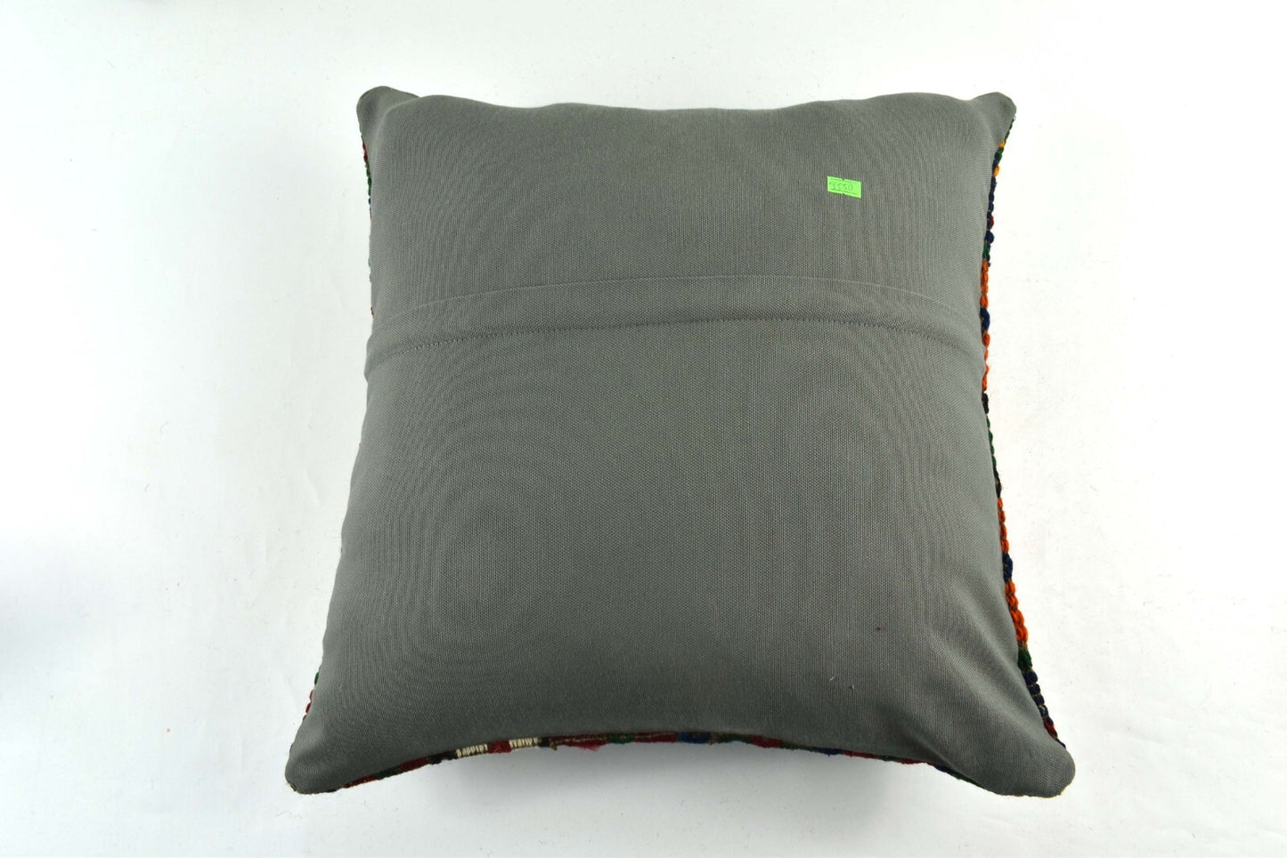 20x20 Kilim Pillow Cover Handmade Vintage Oushak Kilim Cushion Cover 3550