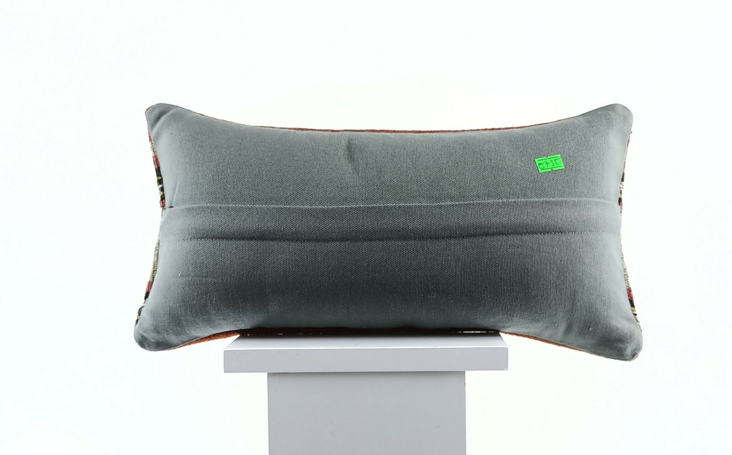 8"x16" Kilim Pillow Cover Handwoven Turkish Rug Traditional Oriental Lumbar E735