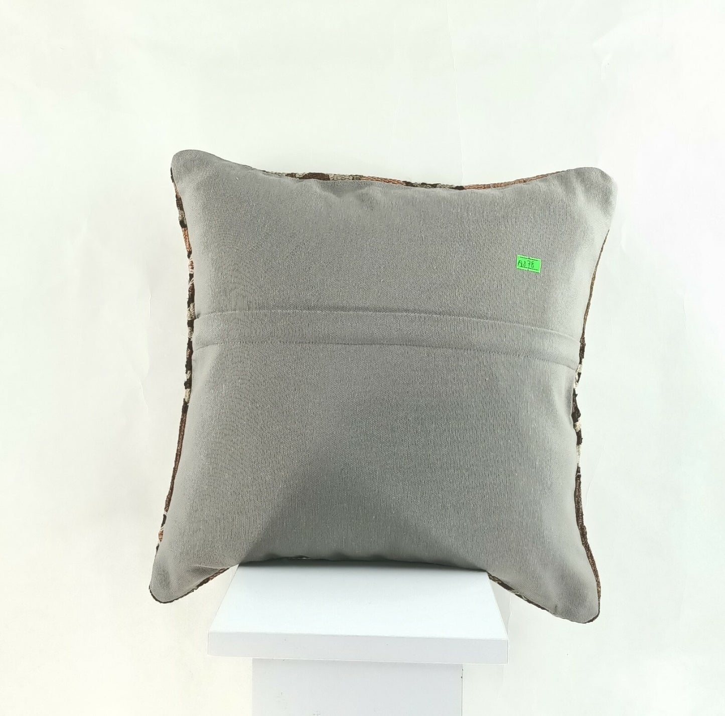 Kilim Pillow Cover 16x16 Oriental Traditional Handmade Boho Lumbar Cushion A878