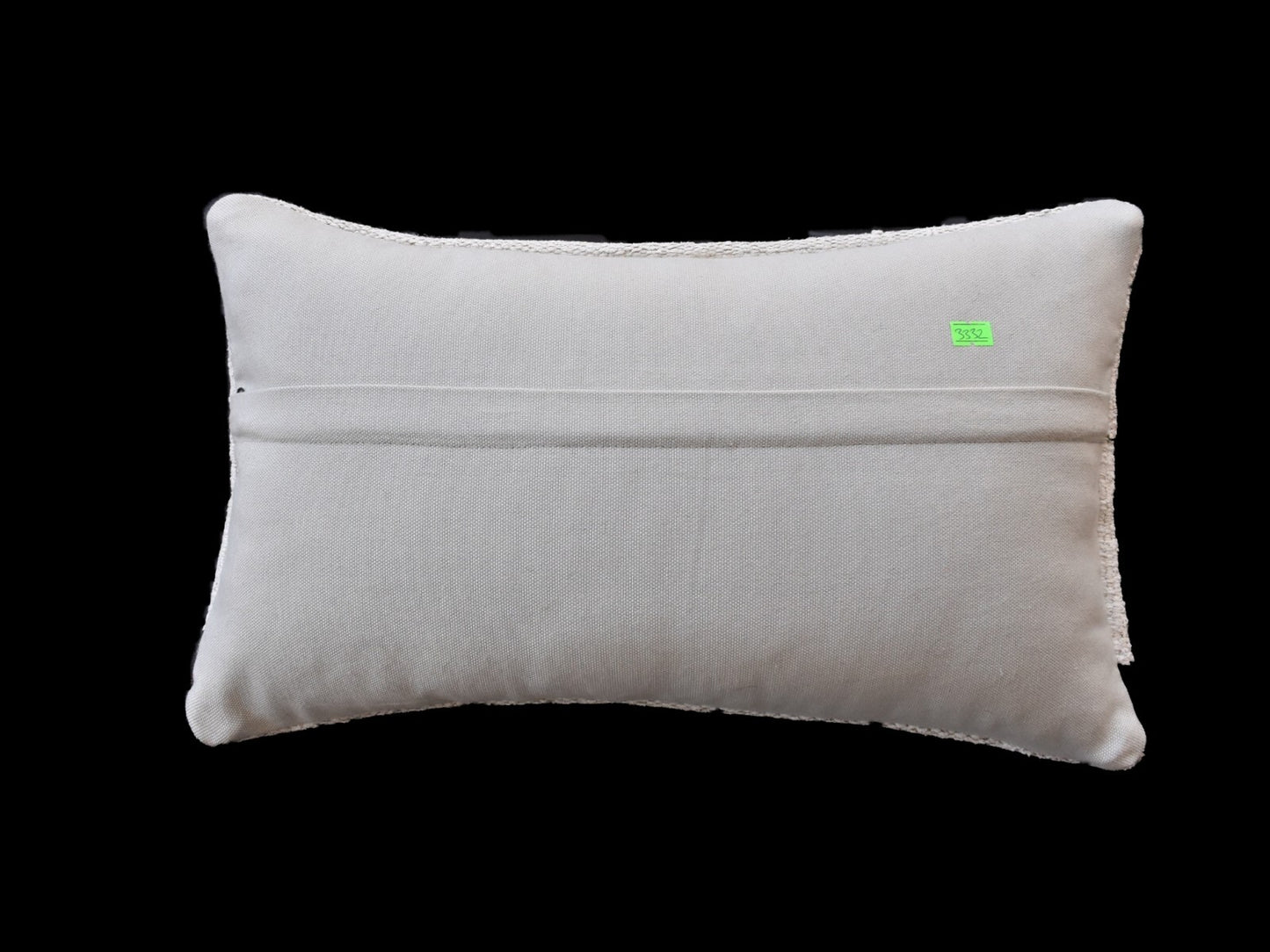 Kilim Pillow Cover 12x20 Handmade Turkish Rug Boho Ethnic Lumbar Cushion 3332