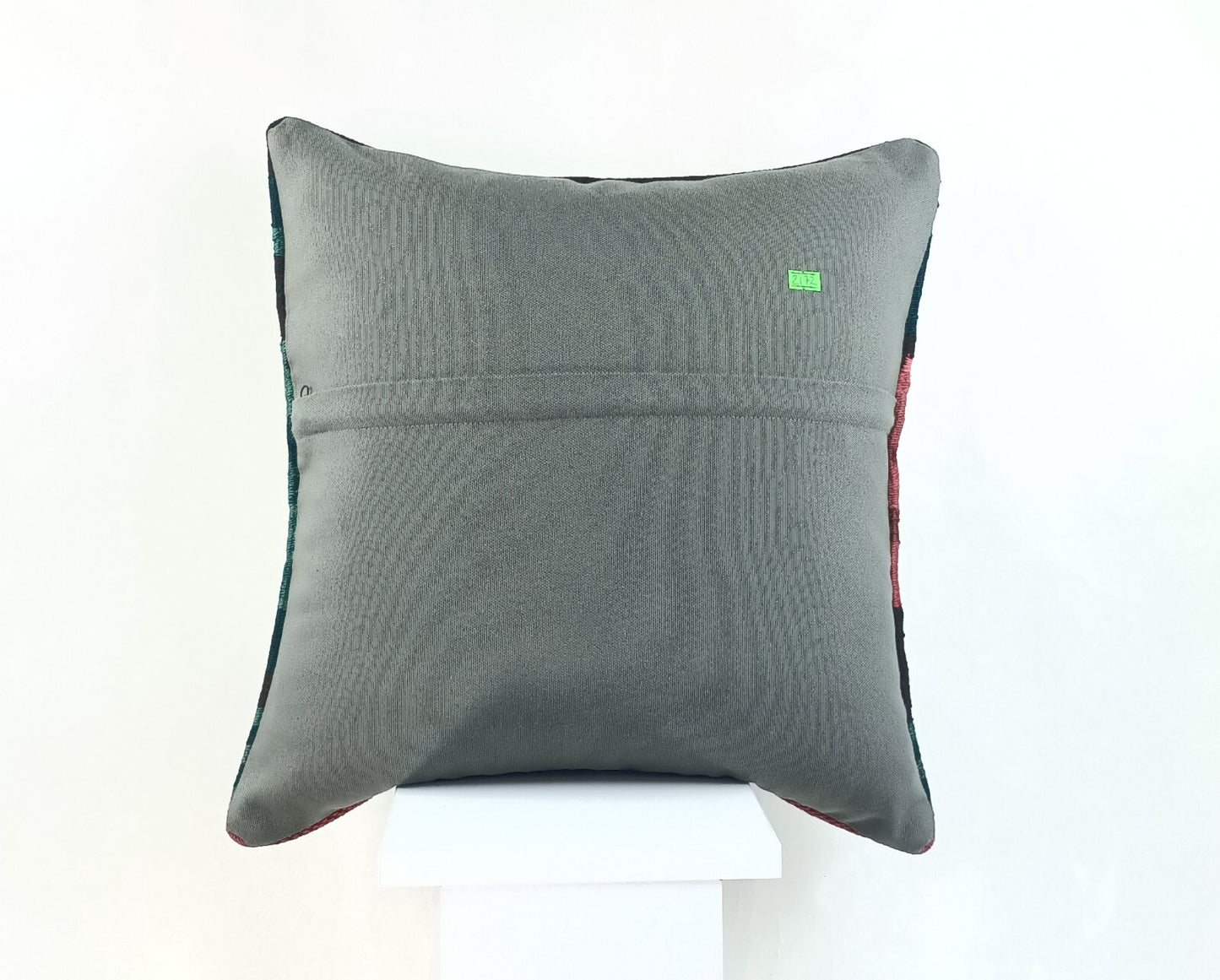 18"x18" Kilim Pillow Cover Handmade Turkish Vintage Cushion Tribal Lumbar 2172