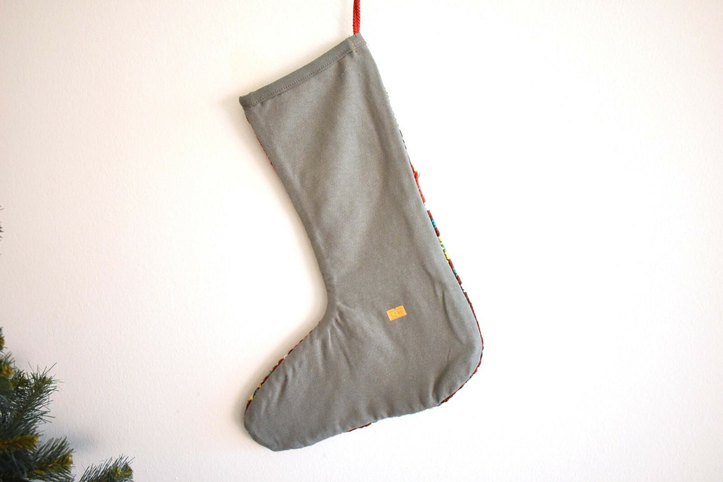 Kilim Christmas Stocking Vintage Stocking Gift Stocking Xmas Socks S270