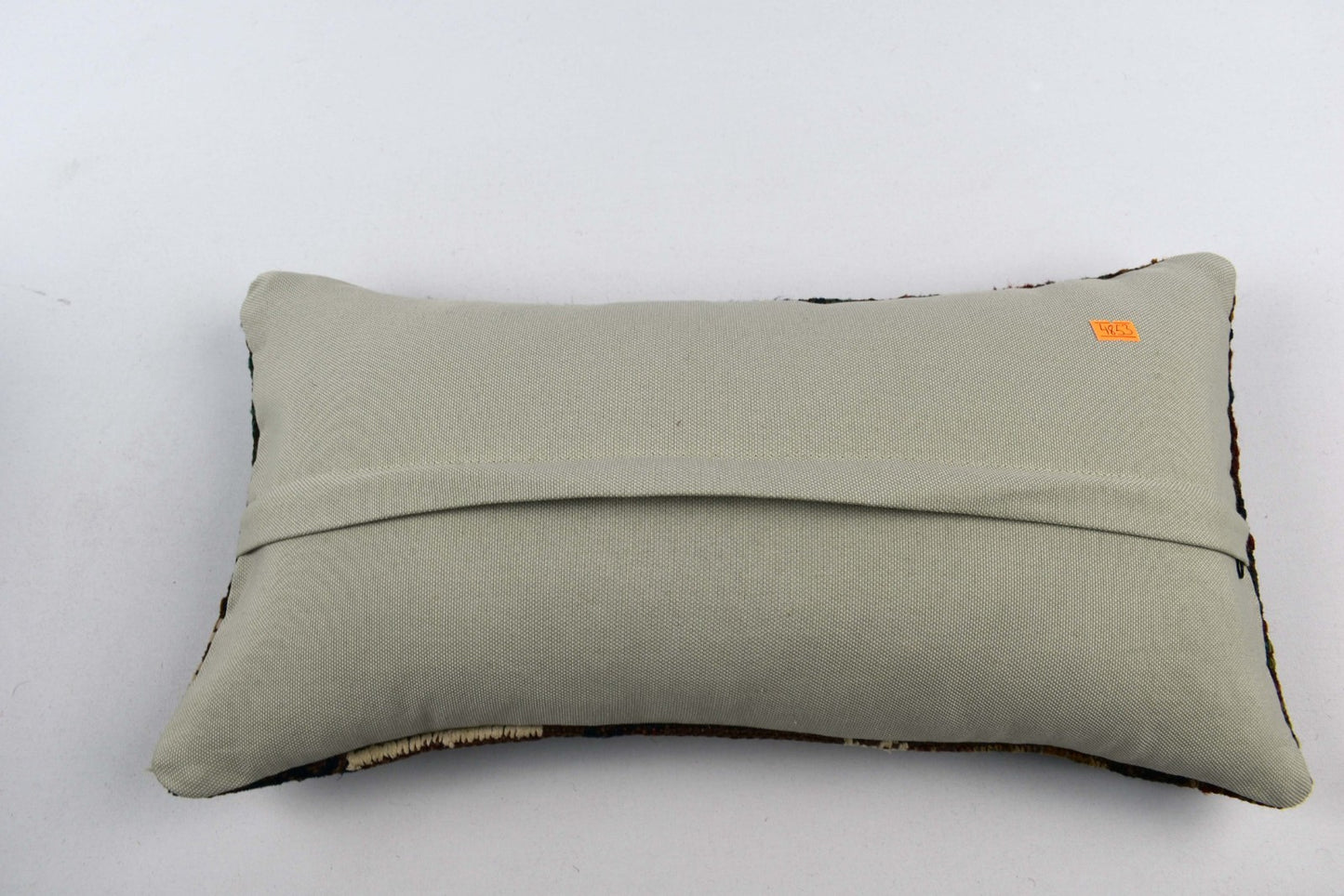 10x20 Kilim Lumbar Pillow Cover Vintage Ethnic Oushak Kilim Pillow Cover 4853