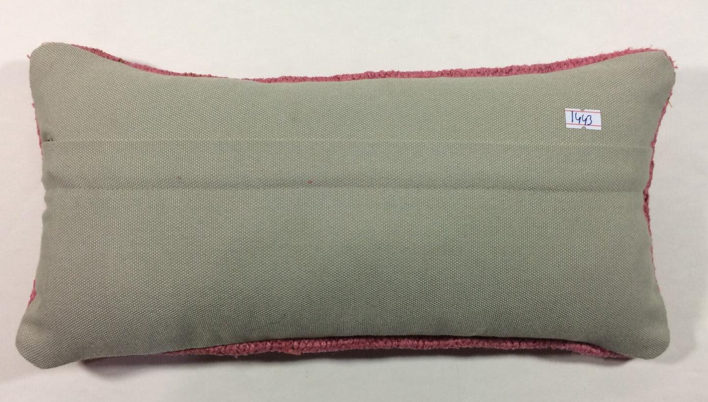 Turkish Cushion Cover 8"x16" Handmade Vintage Boho Ethnic Throw Pillow Case 1443