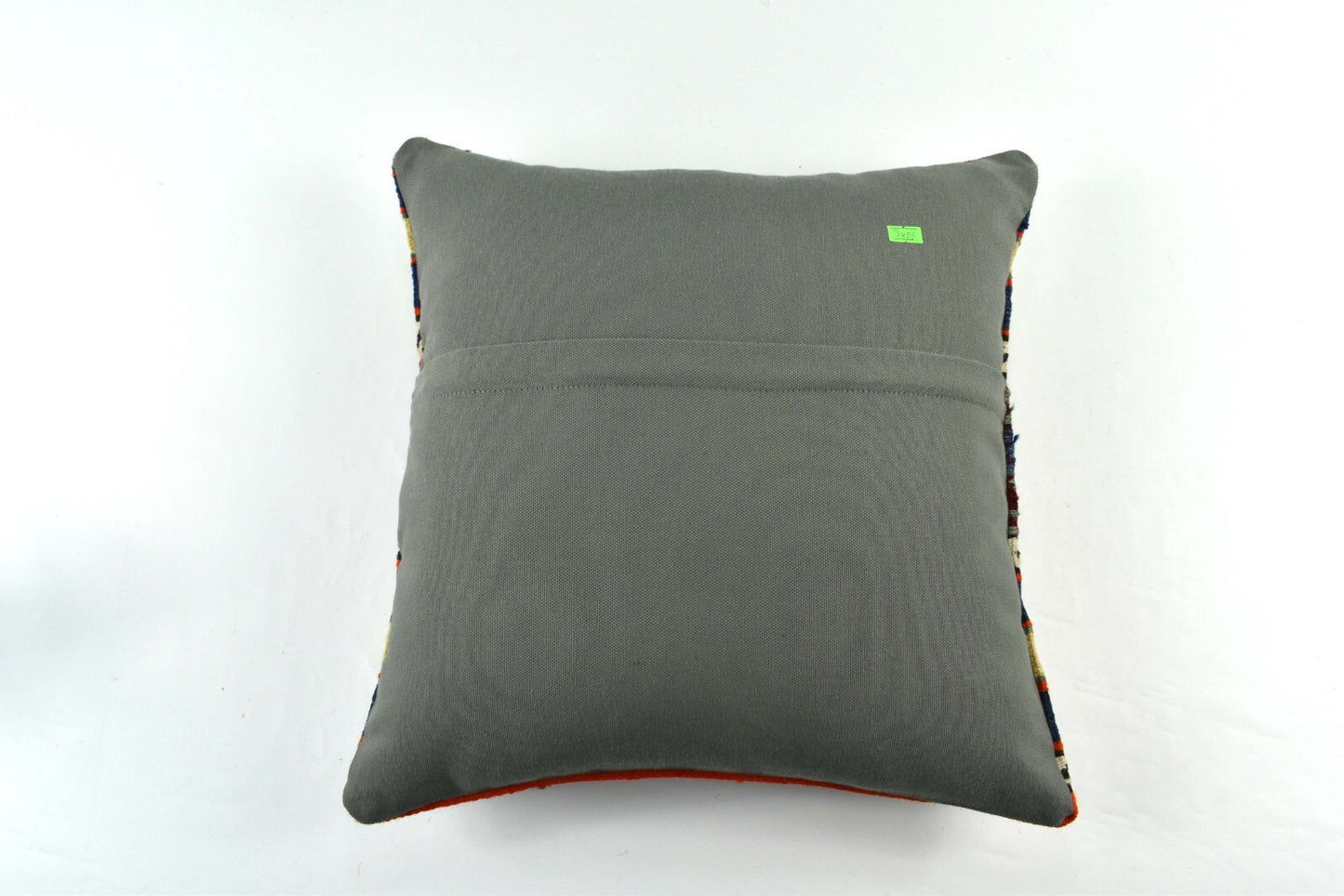 18"x18" Kilim Pillow Cover Handmade Turkish Vintage Cushion Tribal Lumbar 3400