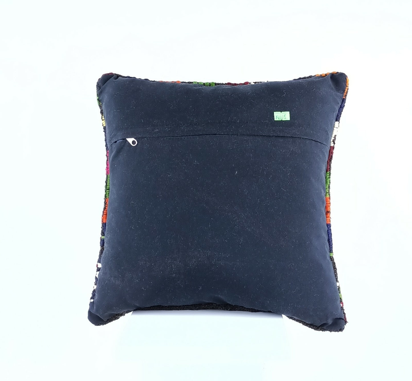 Turkish Handmade Kilim Pillow Cover 16x16 Home Decorative Wool Throw Lumbar A618