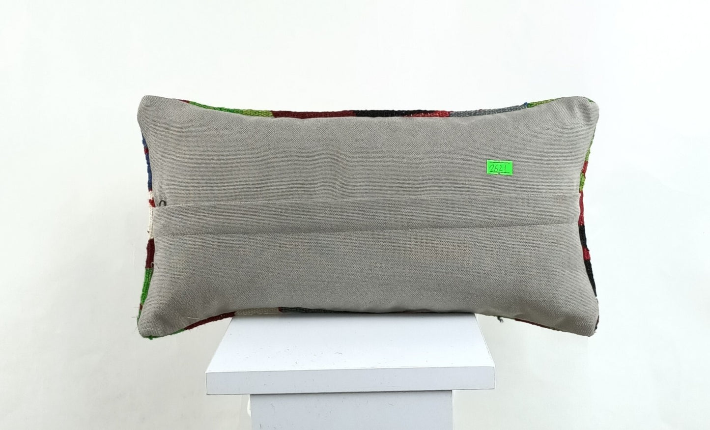 Turkish Cushion Cover 8"x16" Handmade Vintage Boho Ethnic Throw Pillow Case 2621