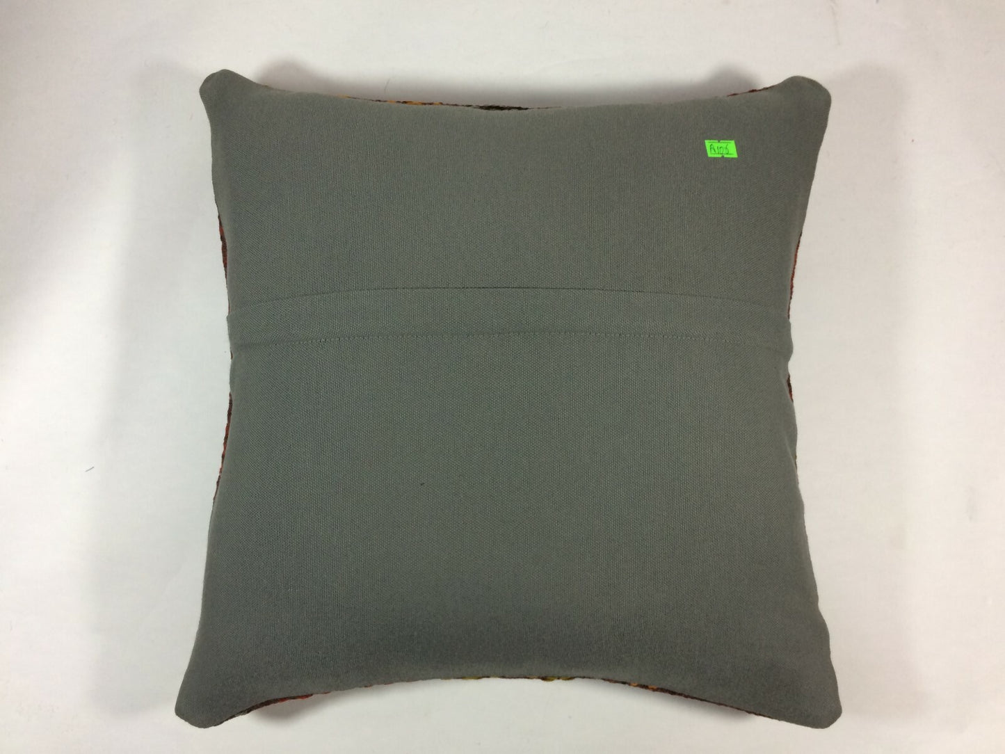 Kilim Pillow Cover 18x18 Vintage Turkish Rug Boho Handmade Lumbar Cushion A106