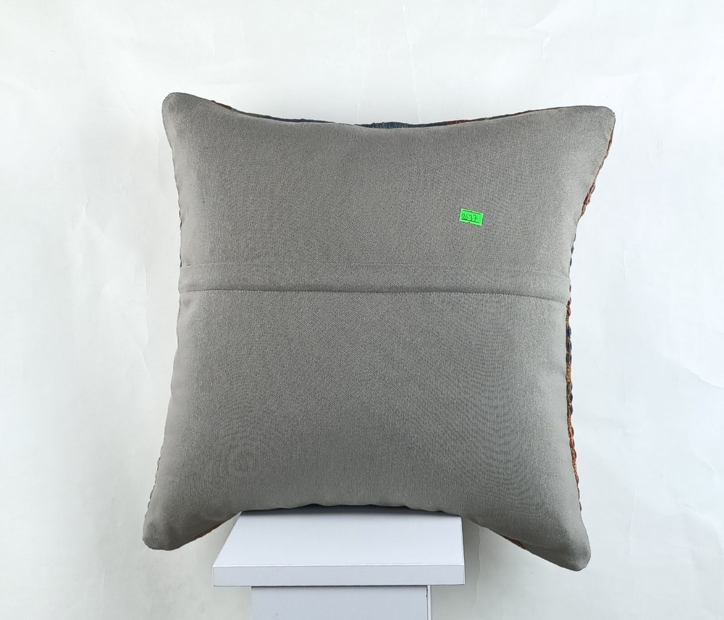 18"x18" Kilim Pillow Cover Handmade Turkish Vintage Cushion Tribal Lumbar 2637