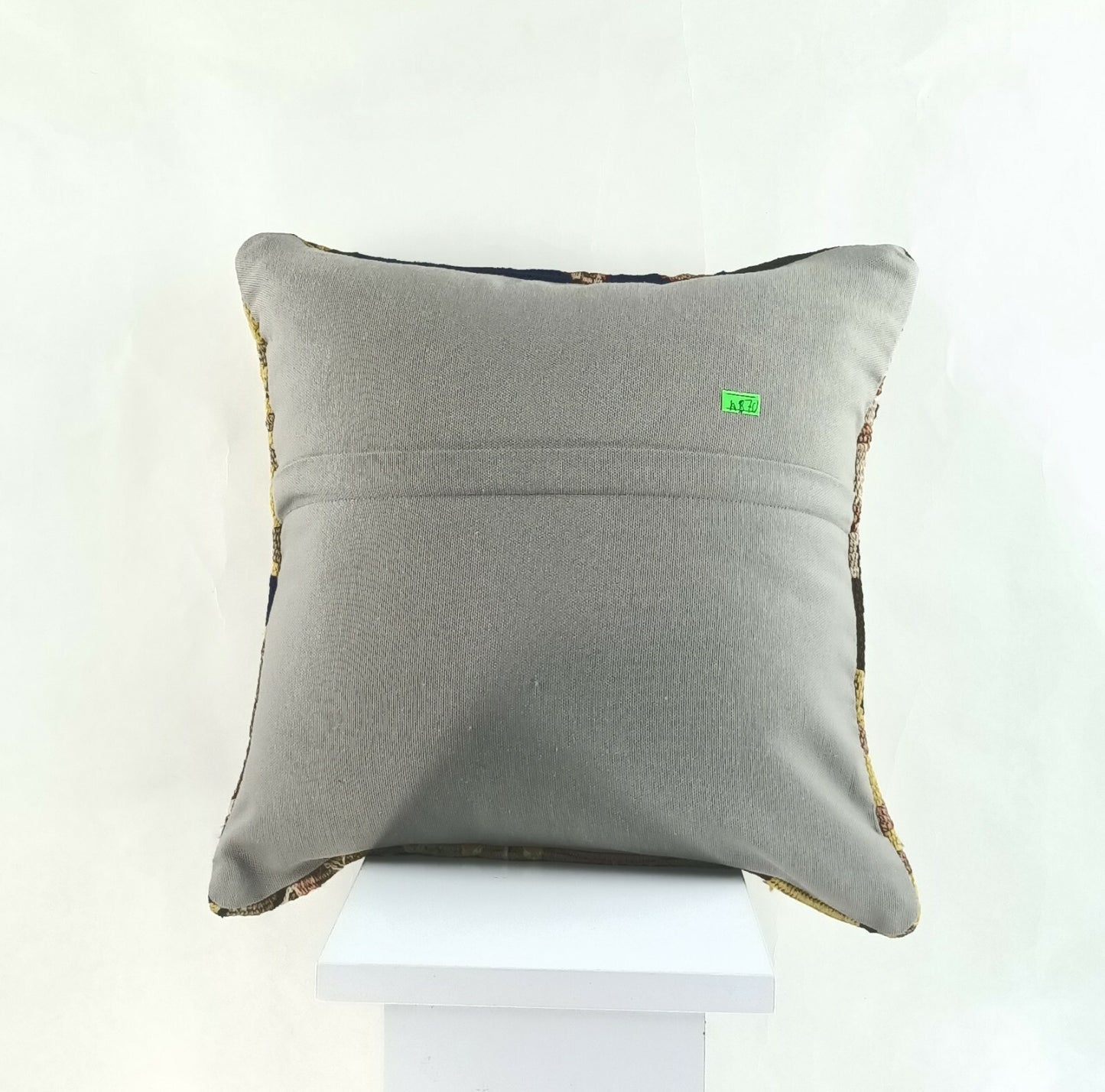 Kilim Pillow Cover 16x16 Oriental Traditional Handmade Boho Lumbar Cushion A870