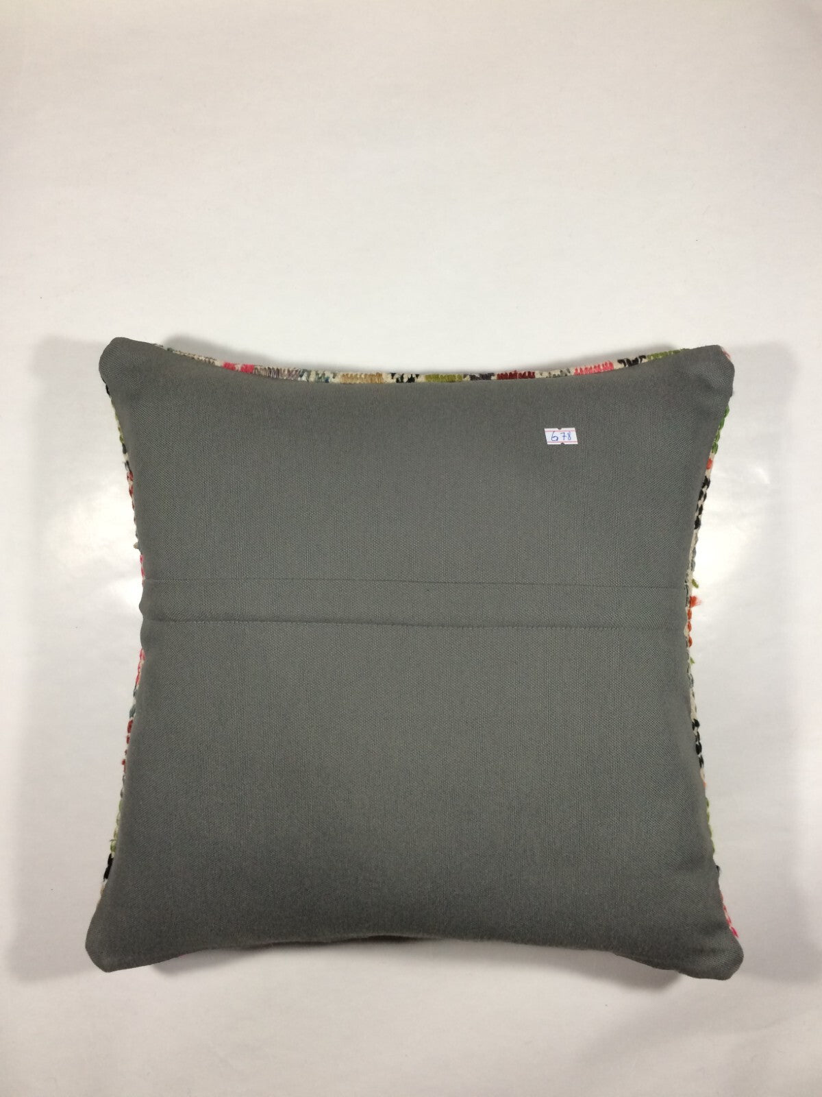 18"x18" Kilim Pillow Cover Handmade Turkish Vintage Cushion Tribal Lumbar 678