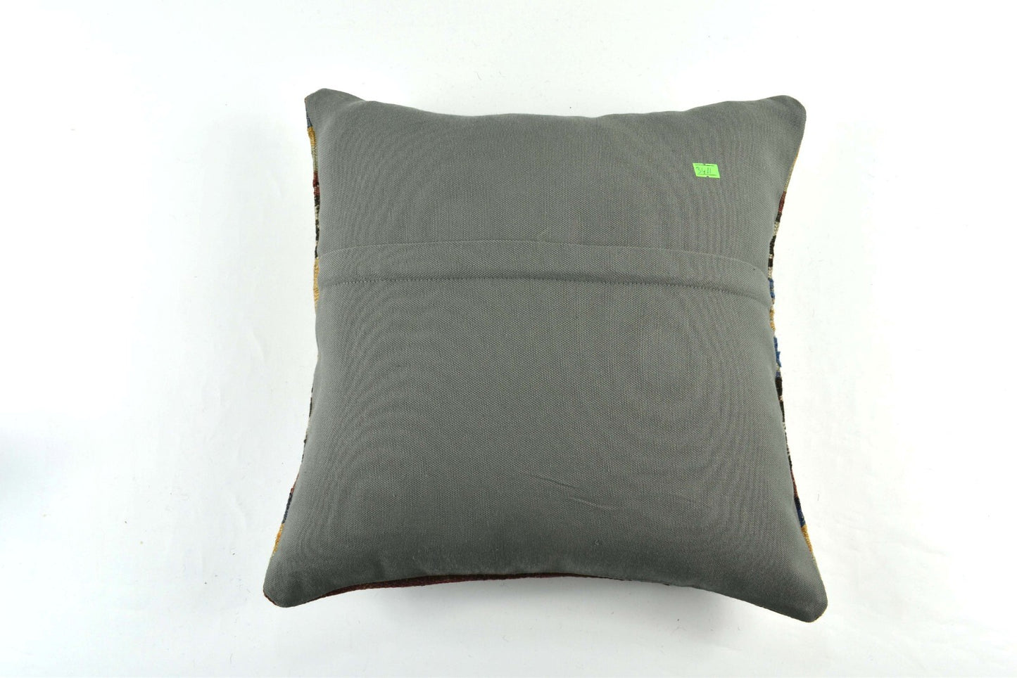 18"x18" Kilim Pillow Cover Handmade Turkish Vintage Cushion Tribal Lumbar 3411