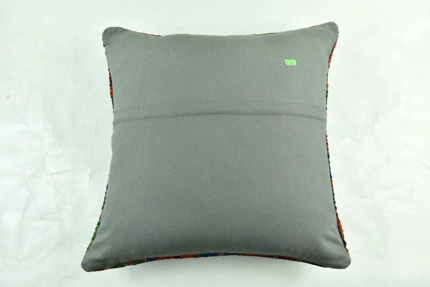 Kilim Pillow Cover 20x20 Home Decorative Handmade Ethnic Oushak Rug Pillow A1868