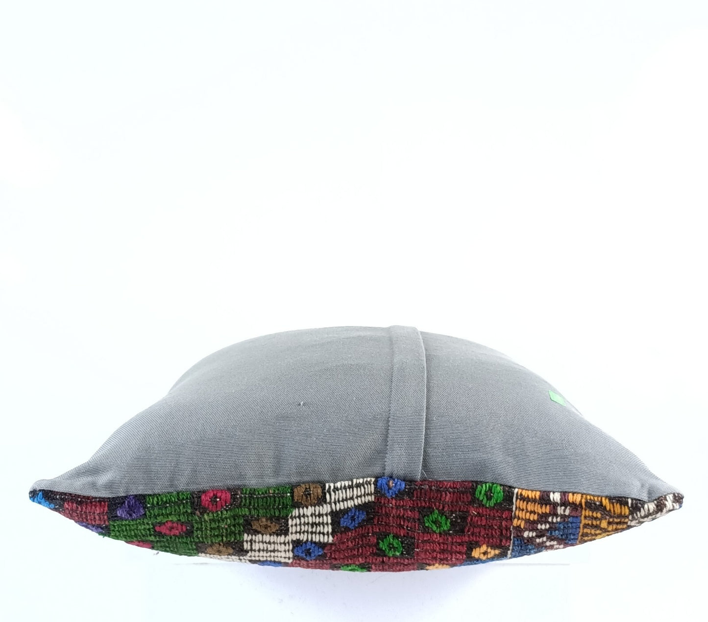 18"x18" Kilim Pillow Cover Handmade Turkish Vintage Cushion Tribal Lumbar E1383