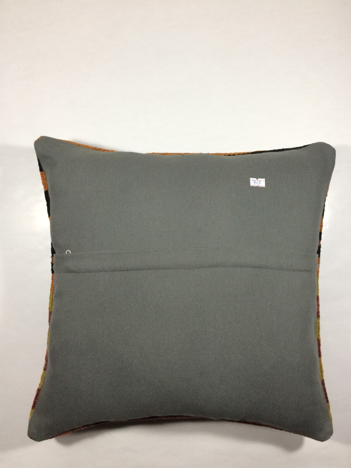 18"x18" Kilim Pillow Cover Handmade Turkish Vintage Cushion Tribal Lumbar 719