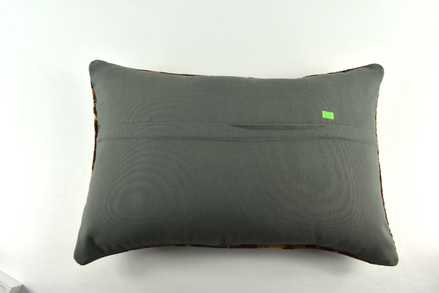 Kilim Pillow Cover 16x24 Tribal Vintage Turkish Carpet Lumbar Pillow Cover 3917