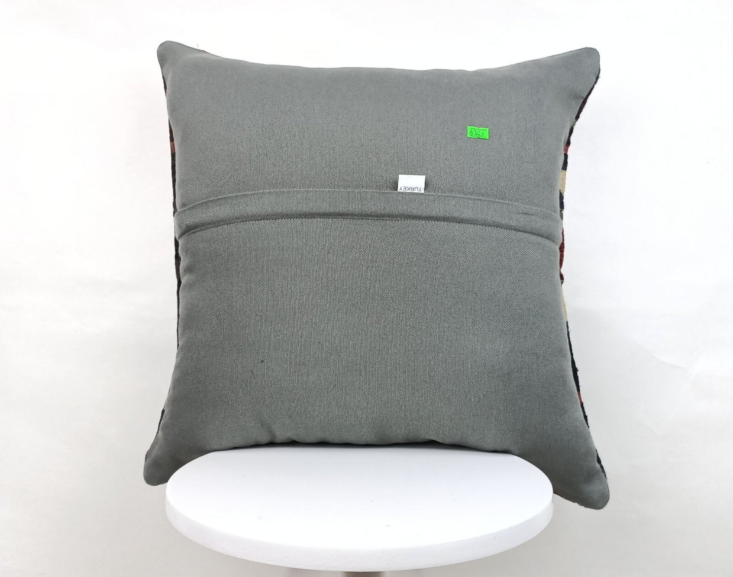 20x20 Kilim Pillow Cover Handmade Vintage Oushak Kilim Cushion Cover A360