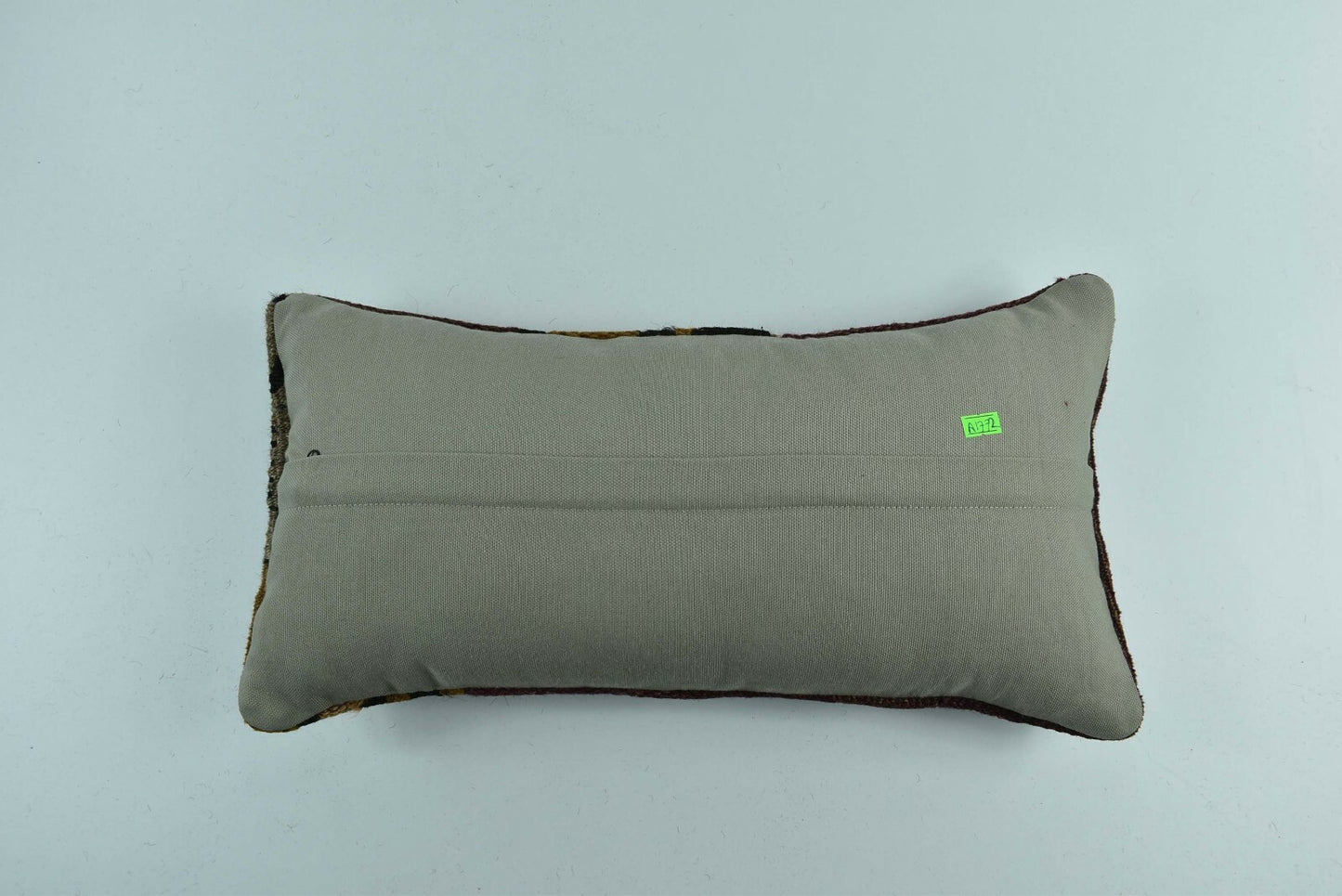 Kilim Lumbar Pillow Cover 10x20 Decorative Sofa Couch Handmade Cushion A1772