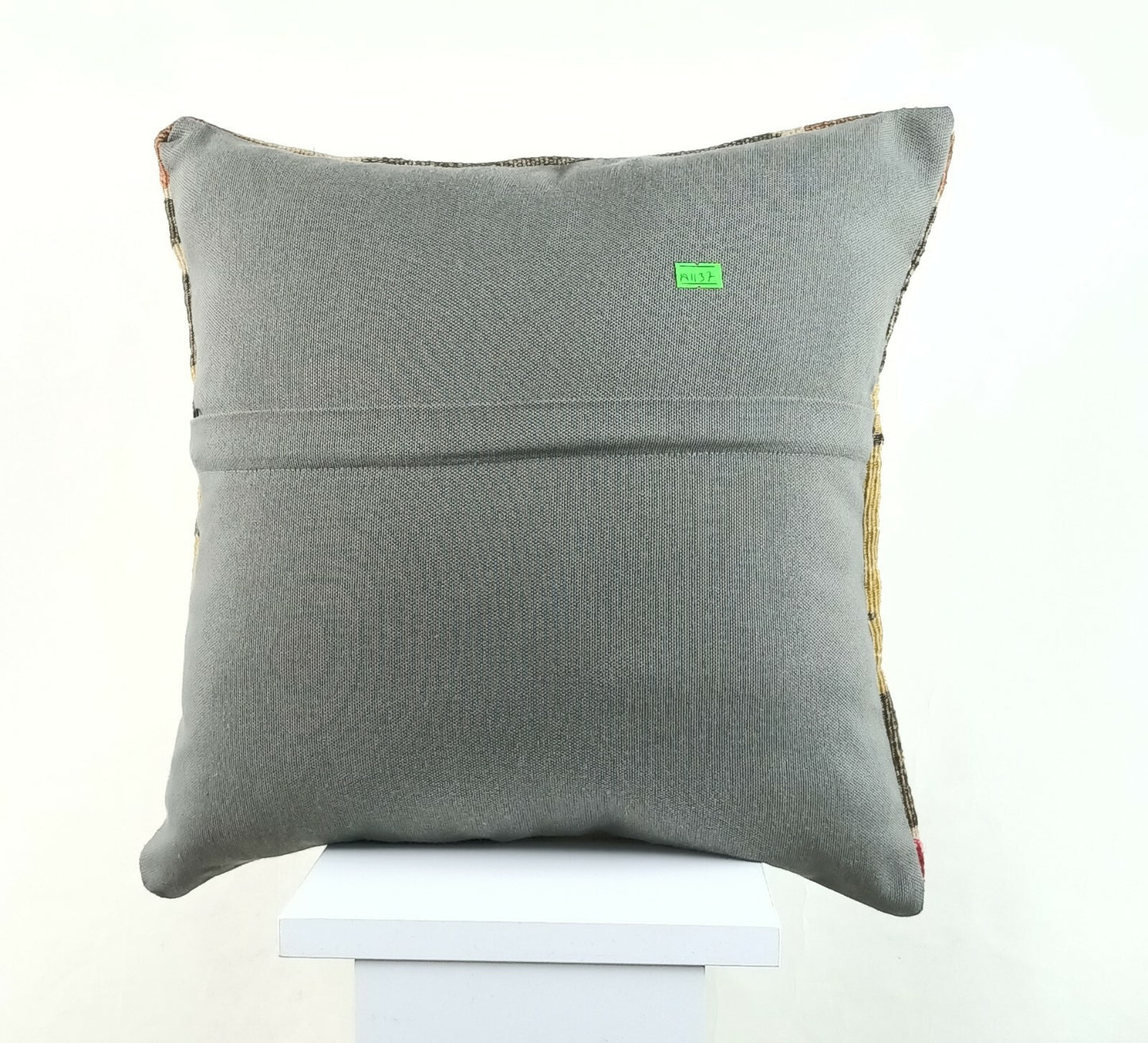 Kilim Pillow Cover 16x16 Oriental Traditional Handmade Bohemian Cushion A1137