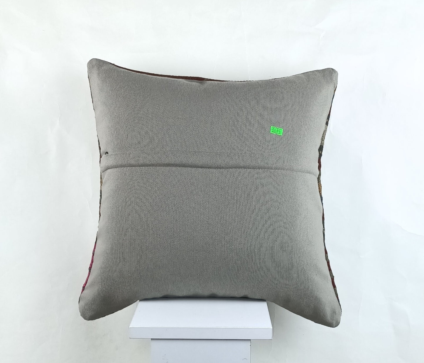 18"x18" Kilim Pillow Cover Handmade Turkish Vintage Cushion Tribal Lumbar 2674