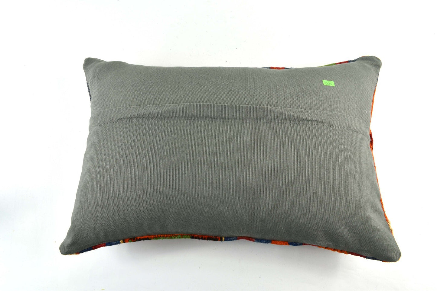 Kilim Pillow Cover 16x24 Tribal Vintage Turkish Carpet Lumbar Pillow Cover 3440