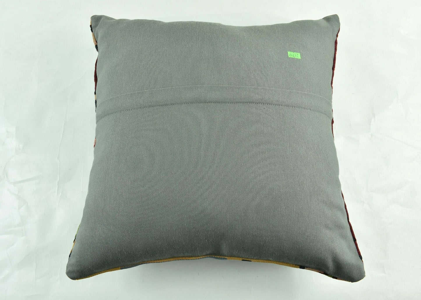 20x20 Kilim Pillow Cover Handmade Vintage Oushak Kilim Cushion Cover A1895