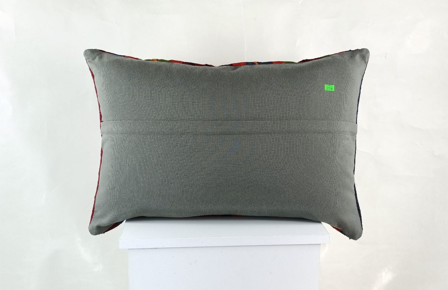 Kilim Pillow Cover 16x24 Tribal Vintage Turkish Carpet Lumbar Pillow Cover 1767