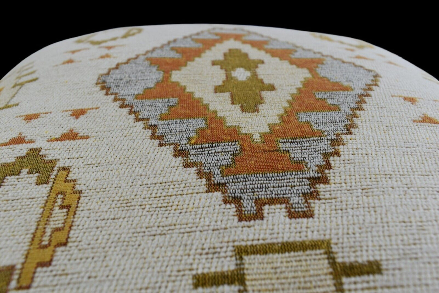 2 pcs/set Kilim Design White Pillow Cover Throw Cushion Sofa Couch Tribal Lumbar