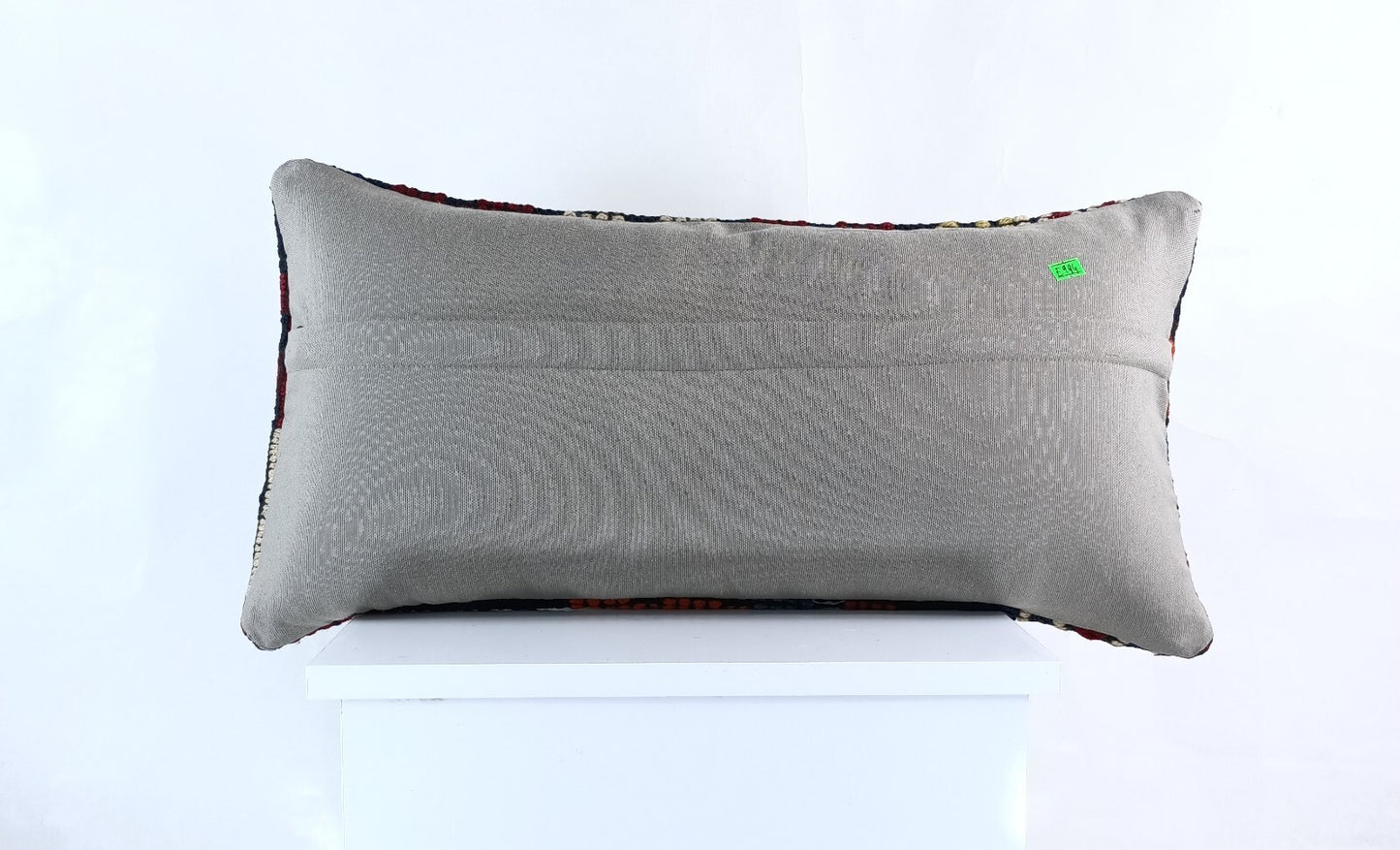 Handmade Turkish Kilim Pillow Cover 12x24 Ethnic Boho Sofa Lumbar Cushion E994