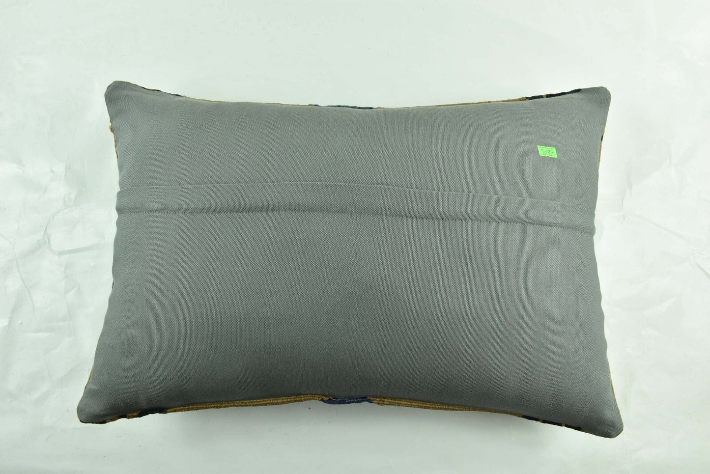 Kilim Pillow Cover 16x24 Tribal Vintage Turkish Carpet Lumbar Pillow Cover 3097