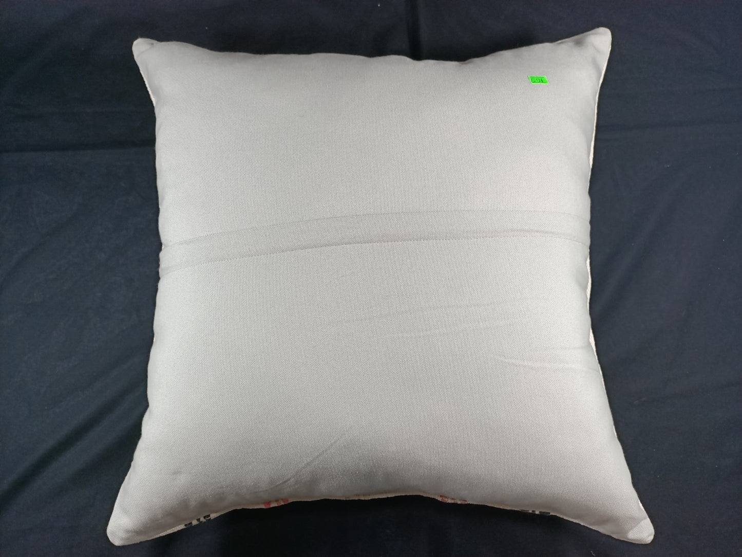 22x22 Kilim Pillow Cover Handmade Vintage Oushak Kilim Cushion Cover E136