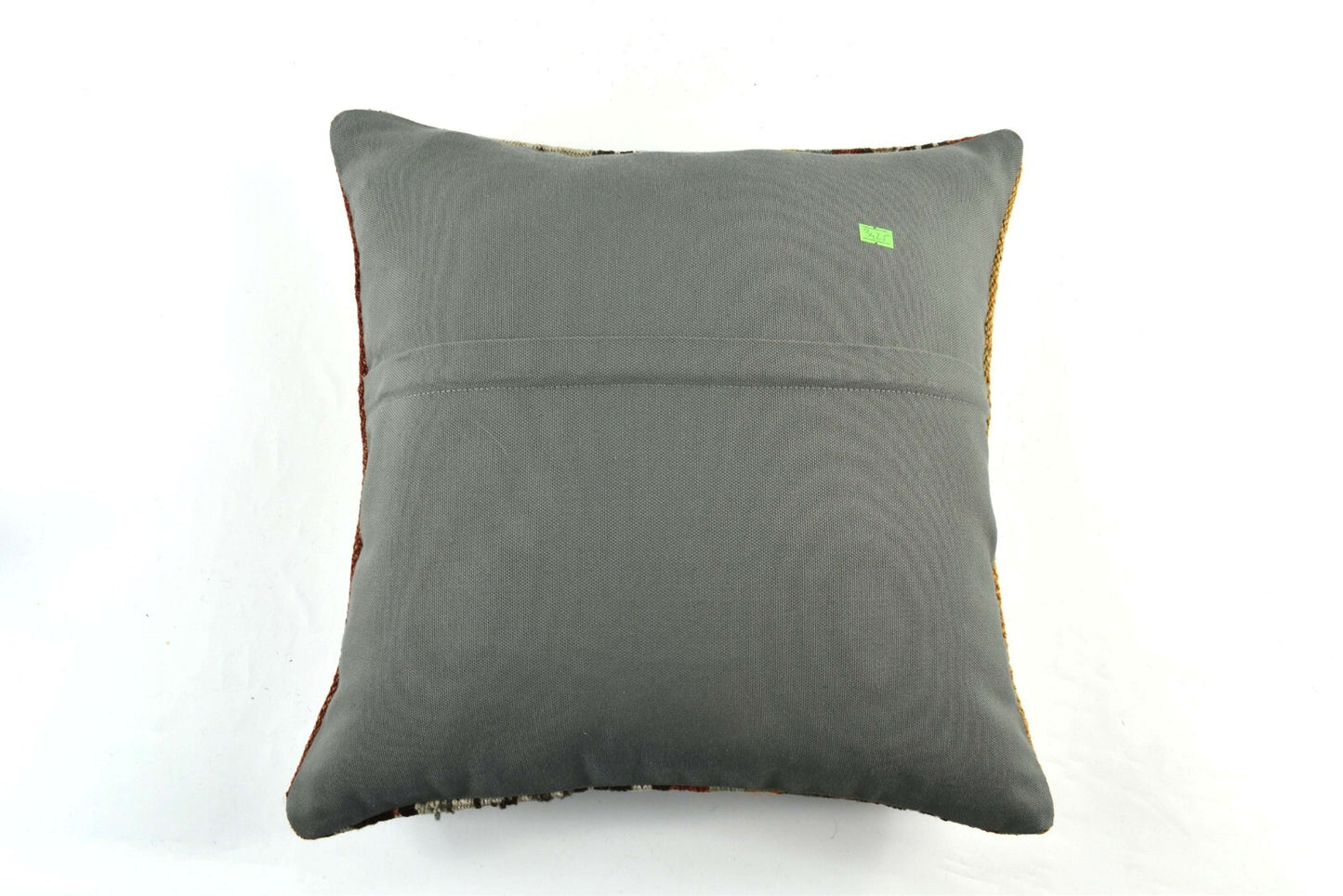 18"x18" Kilim Pillow Cover Handmade Turkish Vintage Cushion Tribal Lumbar 3425