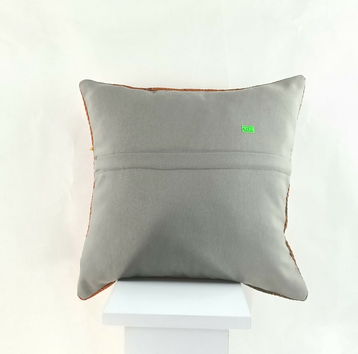 Kilim Pillow Cover 16x16 Oriental Traditional Handmade Boho Lumbar Cushion A872