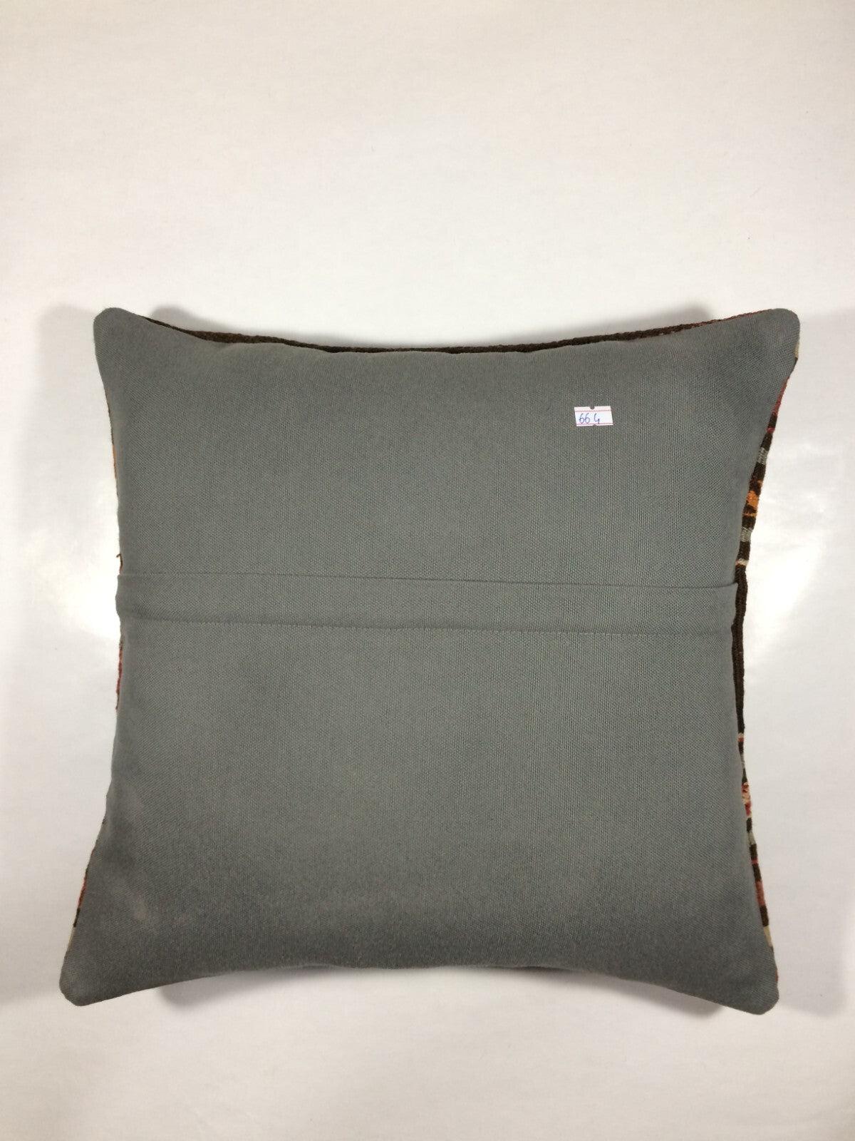 18"x18" Kilim Pillow Cover Handmade Turkish Vintage Cushion Tribal Lumbar 664