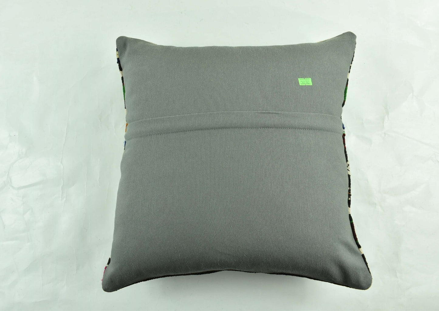 18"x18" Kilim Pillow Cover Handmade Turkish Vintage Cushion Tribal Lumbar 3030