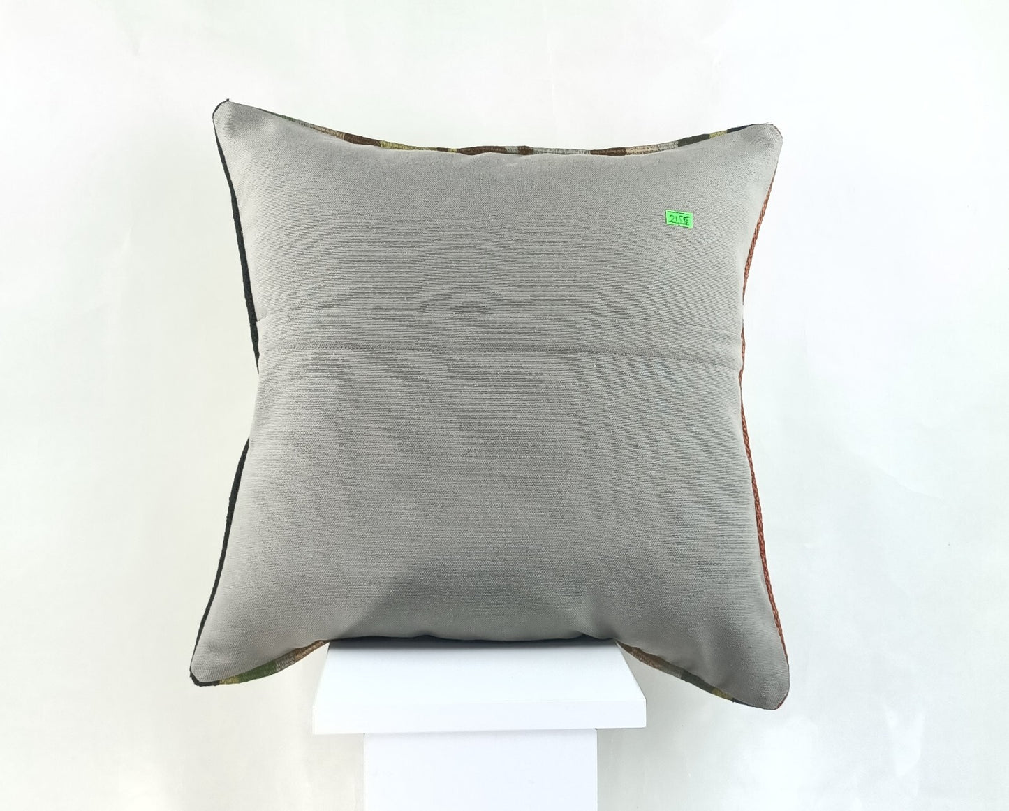 18"x18" Kilim Pillow Cover Handmade Turkish Vintage Cushion Tribal Lumbar 2155