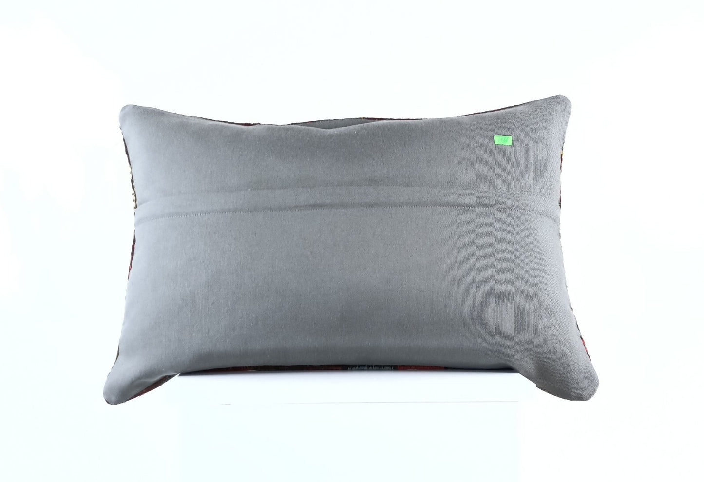 Kilim Pillow Cover 16x24 Tribal Vintage Turkish Carpet Lumbar Pillow Cover 1968