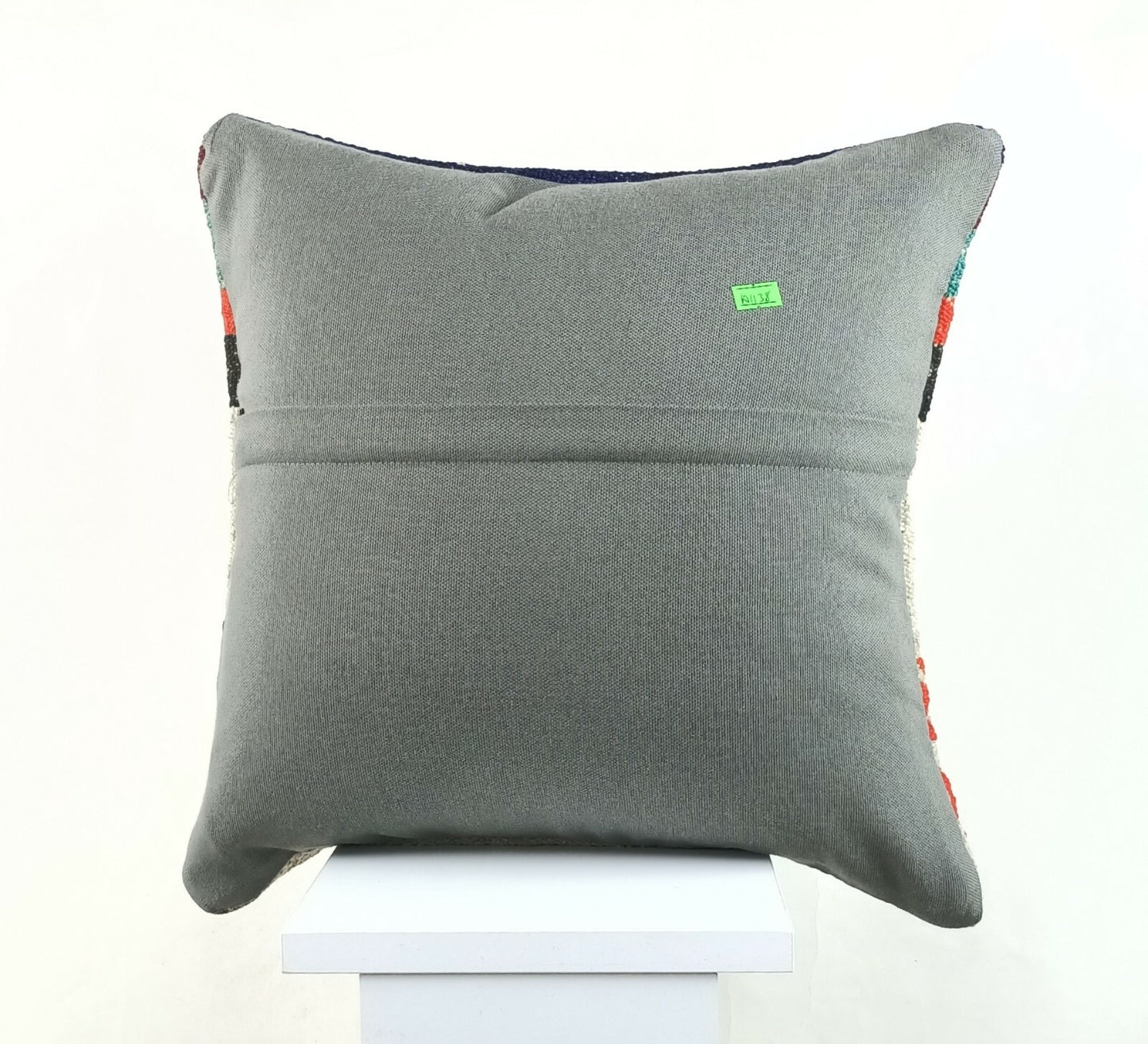 Kilim Pillow Cover 16x16 Oriental Traditional Handmade Bohemian Cushion A1138