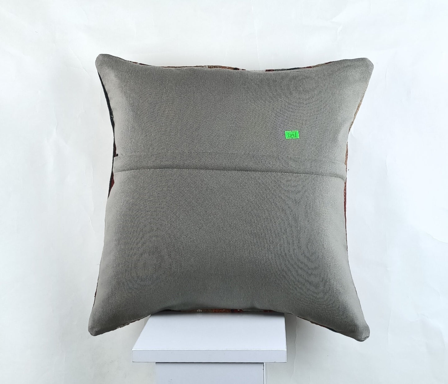 18"x18" Kilim Pillow Cover Handmade Turkish Vintage Cushion Tribal Lumbar 2648