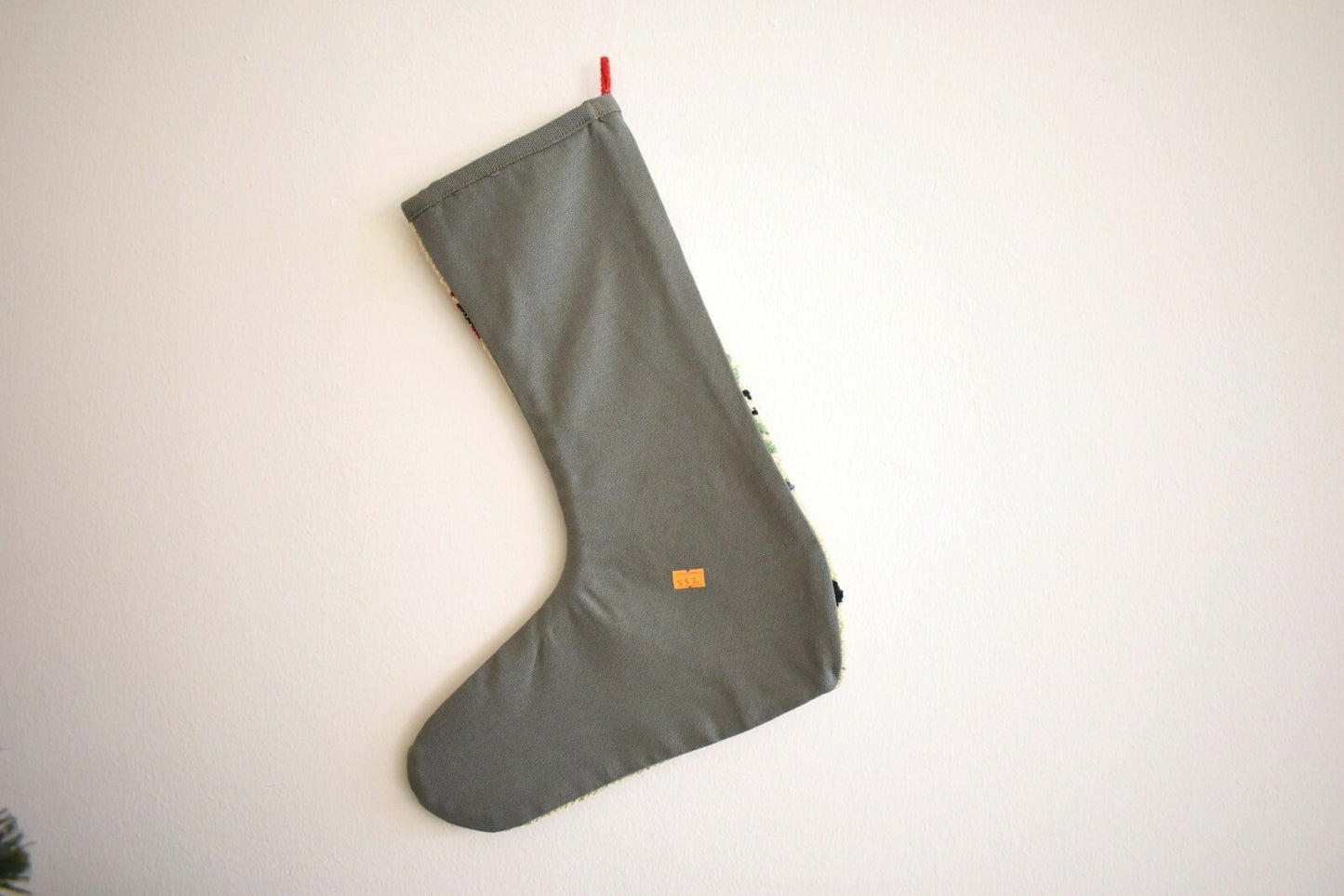 Kilim Christmas Stocking, Rug Christmas Socks, Christmas Decoration, S52