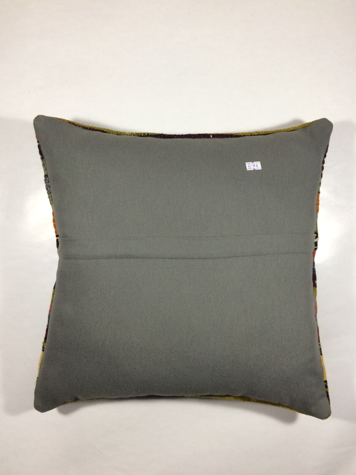 18"x18" Kilim Pillow Cover Handmade Turkish Vintage Cushion Tribal Lumbar 676