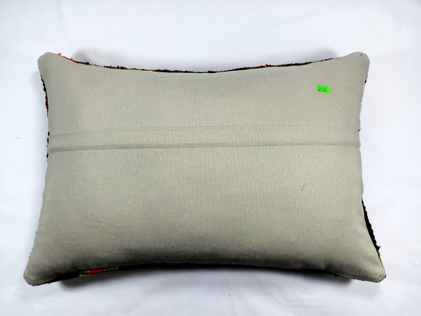 Kilim Pillow Cover 16x24 Tribal Vintage Turkish Carpet Lumbar Pillow Cover E50