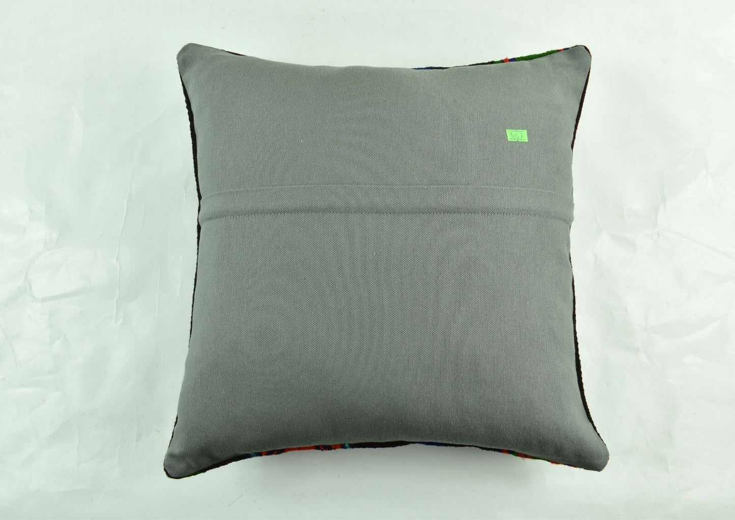 18"x18" Kilim Pillow Cover Handmade Turkish Vintage Cushion Tribal Lumbar 3047