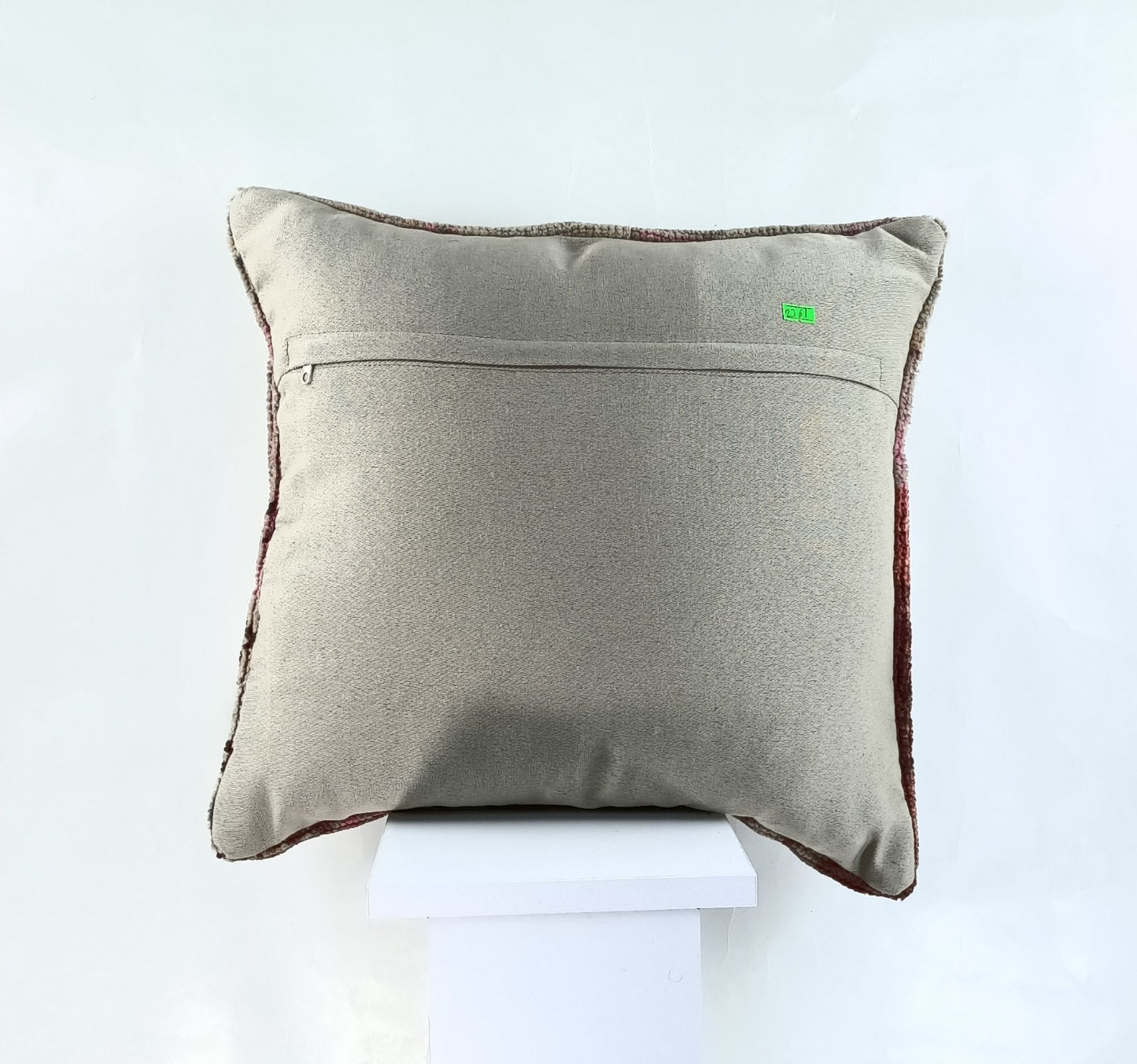 20x20 Kilim Pillow Cover Handmade Vintage Oushak Kilim Cushion Cover 2361