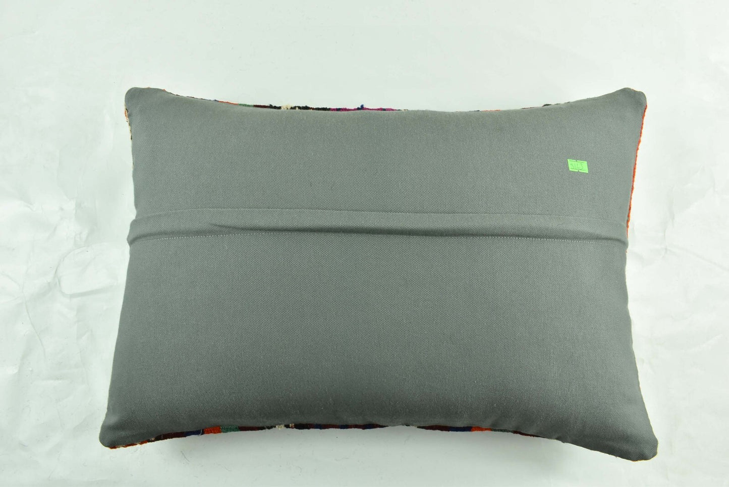 Kilim Pillow Cover 16x24 Tribal Vintage Turkish Carpet Lumbar Pillow Cover 3123