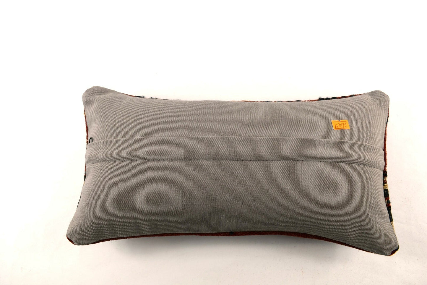 8x16 Kilim Pillow Cover Vintage Tribal Oushak Kilim Ethnic Lumbar Cover A2973